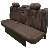 Siège de voiture modifié Vito MPV, banquette arrière réglable électriquement, canapé-lit en cuir PU, large, compatible avec Alphard Land Cruiser