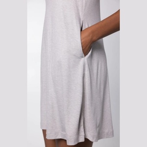 Vestido de <span class=keywords><strong>Dormir</strong></span> Suave <span class=keywords><strong>para</strong></span> Mujer con Bolsillos, Camisón Holgado y Cómodo <span class=keywords><strong>para</strong></span> el Hogar, Ropa de <span class=keywords><strong>Dormir</strong></span> Informal <span class=keywords><strong>para</strong></span> Interiores - Product Image 3