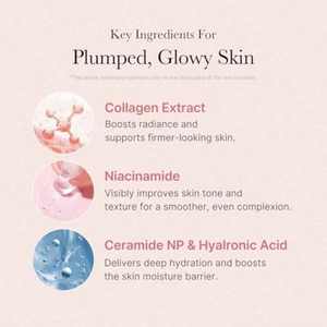 Masque de nuit régénérant pour la peau au collagène, 3 pièces, crème gel anti-âge pour peaux normales - Product Image 1