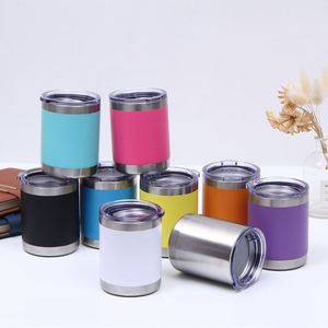 10oz 304 <b>Double</b> <b>Wall</b> Vacuum Tumbler Stainless Steel Insulated Coffee <b>Mug</b> Custom Logo Thermal Portable Travel - Product Image 1
