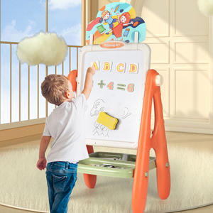 2023 Hot Selling magnetische Farbe Baby Graffiti lösch bare Klammer Malerei Kinder Zeichenbrett Schreib brett Lernspiel zeug - Product Image 2