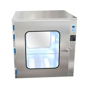 Top Sale hospital stainless-Steel Purification Equipment Pass Box With Uv Light