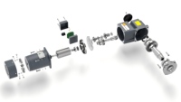 Moteur à induction monophasé 80 mm 4GN-4IK25W 220 V CA avec réducteur à vitesse variable et support
