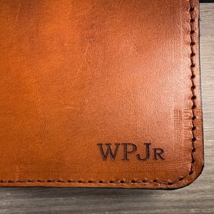 Custom High Quality Genuine Leather Golf Scorecard Holder Book Cover - Product Image 5