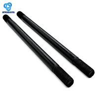 Threaded on Both Ends M6x20mm Steel Push Rod Double End Thread Stud with Zinc and Black Finish
