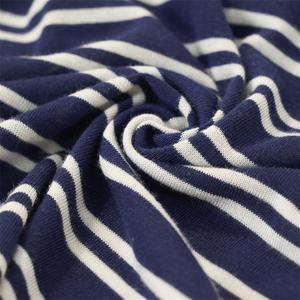 Tela de Punto Acanalado Personalizada 4*2 7*3 8*3 2x2 con Rayas Teñidas en Hilo, Transpirable, Color Neón, Poliéster, Rayón, Viscosa, Spandex - Product Image 5