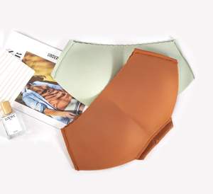 소녀를위한 명백한 엉덩이 리프팅 효과가있는 개인화 된 숙녀 바지 얇은 나일론 스판덱스 로우 웨이스트 라텍스 통기성 속옷 - Product Image 5