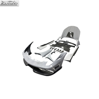 Offre Spéciale Mi-sha Style fibre de carbone Bodykit pare-chocs capot jupes latérales Spoiler diffuseur garde-boue pour Ferrari 458