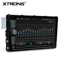 XTRONS 9 pouces 4+64 Go Global 4G LTE Android 14 IPS Autoradio Lecteur multimédia AKM DSP Capteurs gyroscopiques GPS pour Volkswagen