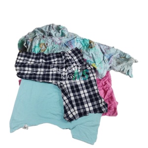 ผ้าคอตตอนผ้าดิบดูดซับได้ดีในอุตสาหกรรมเศษผ้าถักมีหลายสี - Product Image 2