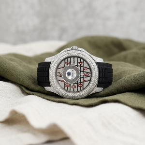 Reloj de Moda de Acero Inoxidable con Movimiento de Cuarzo y Diamantes de Moissanita, Precio al por Mayor para India para LOISTA - Product Image 5