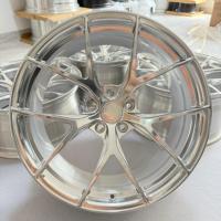 Rines de Aleación Forjados RZ21 Pulidos con Diseño Cóncavo Profundo para BMW M2 M3 M4 M5 M8 E46 E90 E92 F80 F82 F87 G80 G82 G87 F90