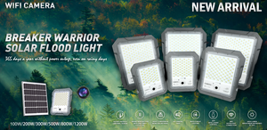 Reflector Solar de 30W para Estacionamiento, Jardín, Piscina, Camino, CCTV, LED WD-BW100C, Reflector LED Solar de 30W WD-BW100C - Product Image 4