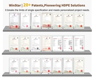 แผ่นพลาสติก HDPE ทนทานต่อรังสียูวี WinStar สำหรับงานก่อสร้างกลางแจ้ง ทนทานต่อสภาพอากาศ - Product Image 4
