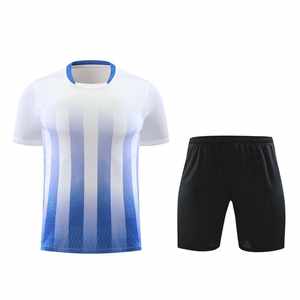 Unisex 2025 Voetbal Jersey Set Voetbal Team Training Outfit Aanpasbare Uniform V-Hals Sublimatie Print Ademend Voetbal - Product Image 1
