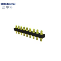 Connecteur Pogo étanche plaqué or à 9 broches, pas de 2.54mm, pour appareil électronique PCB, lunettes intelligentes, casque VR