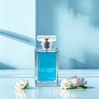Perfume Formal de Lujo para Mujer, Spray de 100 ml, Botella Rectangular de Vidrio, Aroma Floral, Fragancia Duradera, Portátil, Personalizado