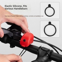 Bocina eléctrica para bicicleta, carga USB, resistente al agua, 110dB, accesorios de engranaje fijo, equipo de ciclismo, bicicleta de montaña Universal