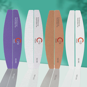 High End çift taraflı özel Logo zımpara tahtası tek kullanımlık yuvarlak tırnak törpüsü 100 180 yıkanabilir japon Zebra tırnak törpüsü s - Product Image 5