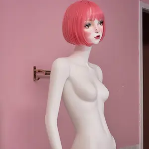 הלבשה חלון תצוגת מלא גוף בובות Stand נשי בובות מציאותי פנים בחיים Mannequin טורסו