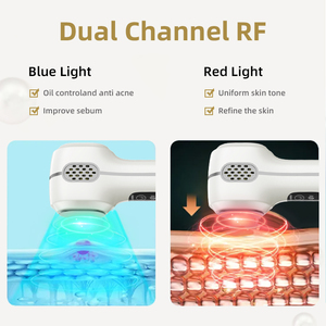 Appareil de beauté à haute fréquence vibratoire pour le soin de la peau, instrument facial raffermissant et rafraîchissant de qualité professionnelle pour usage domestique et en salon - Product Image 4