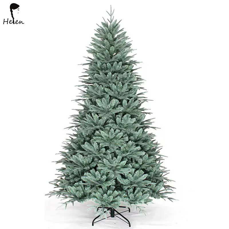 Хит продаж Хелен, настраиваемая семейная Рождественская елка из зеленого ПВХ, предварительно заказанная, используется в качестве украшения для вечеринки