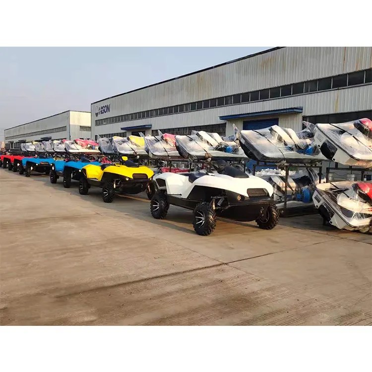 Yeni ürün ucuz Quadski fiyat 4 zamanlı Gibs Atv amfibi araç Quadski amfibi spor Atv