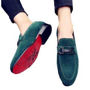 <span class=keywords><strong>Mocasines</strong></span> de conductor de gamuza para <span class=keywords><strong>hombre</strong></span> de Italia, zapatos de vestir Oxford de gran tamaño para oficina de negocios, zapatos planos sin cordones para <span class=keywords><strong>hombre</strong></span> - Product Image 5