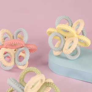 ของเล่นสำหรับกัดฝึกประสาทสัมผัสสำหรับเด็กทารก3 <span class=keywords><strong>6</strong></span> 9 12 18<span class=keywords><strong>เดือน</strong></span> - Product Image 5