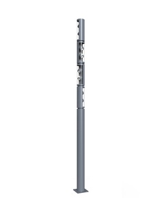 Lampu Tiang LED Taman Perkotaan Dekoratif Modern Aluminium 4x24W - Product Image 1