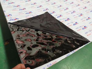 Tấm ốp tường bằng thép không gỉ 3D sóng nước hiện đại cao cấp nhiều màu sắc bền chắc dùng trang trí trần và tường biệt thự - Product Image 2