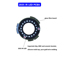 2835 IR LED Light Epistar Chip Printed Circuit Board (PCBA) Fabricant d'assemblage pour caméra de chasse