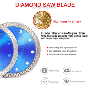 115 mm nóng ép siêu mỏng mô hình cá sóng kim cương gốm gạch Lưỡi cưa cho đá granit, đá cẩm thạch, gạch sứ - Product Image 3