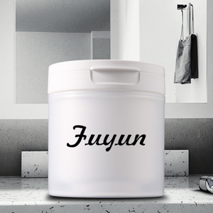 Nhựa Trắng PP Mỹ Phẩm Lọ Lật <span class=keywords><strong>Top</strong></span> <span class=keywords><strong>Cap</strong></span> Cho Cơ Thể Trên Khuôn Mặt Chà Mực Mắt Kem Miếng Bông Container Bao Gồm Tweezer Muỗng - Product Image 1