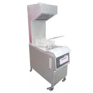 Máquina freidora industrial sin ventilación, ala de <span class=keywords><strong>pollo</strong></span> rápida, máquina freidora abierta, Comercial eléctrica para <span class=keywords><strong>pollo</strong></span> frito - Product Image 2