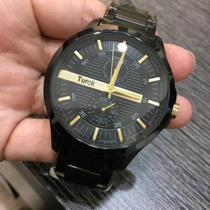 <span class=keywords><strong>Reloj</strong></span> Cronógrafo Deportivo de Cuarzo para Hombre, de Acero Inoxidable, de Lujo, a la Moda, Resistente al Agua 50m, Venta al Por Mayor Directa de Fábrica Turck - Product Image 6