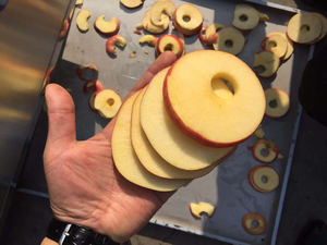 Machine semi-automatique à trancher et à éplucher les pommes et à éplucher les pommes. - Product Image 2