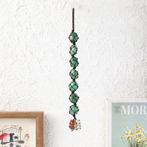 Ornement suspendu pour voiture en pierres naturelles <span class=keywords><strong>7</strong></span> <span class=keywords><strong>Chakras</strong></span>, artisanat en cristal pour la guérison et la décoration de voiture et de maison, vente en gros - Product Image 4