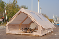 Abri de jardin portable de 12 m² à double porte, grand puits de lumière, léger, quatre saisons, 3000 mm, imperméable, ouverture automatique rapide, Oxford