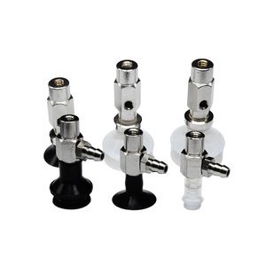 ที่ยึดถ้วยดูดสุญญากาศ ZPR 02 6 10 UN CN BN 04 B5 แบบนิวเมติก แรงดูดสูง แผ่นรองมาตรฐาน - Product Image 1