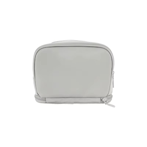 OEM ODM Solid PU LED <b>Makeup</b> <b>Case</b> Zipper Closure Capacity Travel <b>Makeup</b> Organizer Cosmetic <b>Case</b> with LED Mirror Storage Bag - Product Image 6