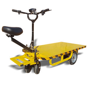 Chariot à main électrique avec <span class=keywords><strong>design</strong></span> compact, fonctionnement debout et siège rotatif à 360 ° - Product Image 5