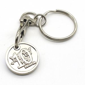 Promotional <b>Souvenir</b> Premium Shopping Cart Trolley Token Coin <b>UK</b> Brand Event Business Gift - Product Image 1