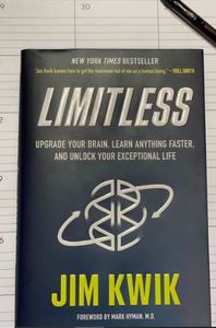 Livre Limitless de Jim Kwik, livre d'autofusion, de motivation, d'entraînement cérébral et de développement personnel en anglais, à vendre - Product Image 2