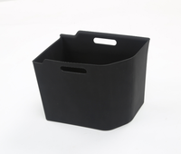 Accessoires de voiture Organisateur de coffre arrière Boîte de rangement latérale pour Tesla Model X 2024 Kit Organisateur de coffre de voiture