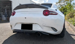 Alerón Trasero Estilo LMS de Fibra de Vidrio para Mazda MX5 <span class=keywords><strong>Miata</strong></span> (Solo Modelo ND) 2015-2020 2016 2017 2018, Accesorios de Tuning para Automóviles - Product Image 2