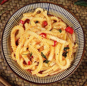 Collations végétaliennes hypocaloriques, adaptées au régime cétogène, sans gluten, tranches de tripe de konjac instantanées pour la restauration en gros - Product Image 4