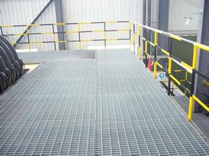 Langlebige, korrosionsbeständige Treppenstufen nach nationalem Standard mit Zinkbeschichtung, Werkstatt G325, geschweißtes, anpassbares, verzinktes Stahlgitter - Product Image 2