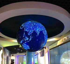 จอแสดงผล LED ทรงกลมแบบยืดหยุ่น 360 องศา สีสันสดใส รูปทรงสร้างสรรค์ สำหรับท้องฟ้าจำลอง - Product Image 2