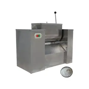 Phân bón hữu cơ khô xi măng bột 500kg máng loại Ribbon ngang trục đơn mái chèo Mixer